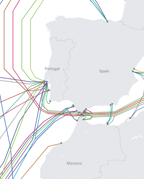 Sabotage threat to undersea cables nearby  